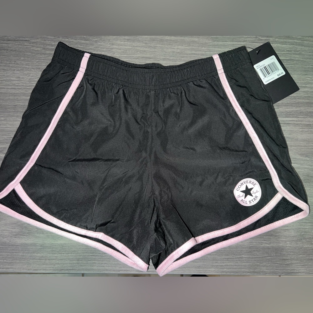 CONVERSE GIRLS CHUCK HIGH RISE SHORTS